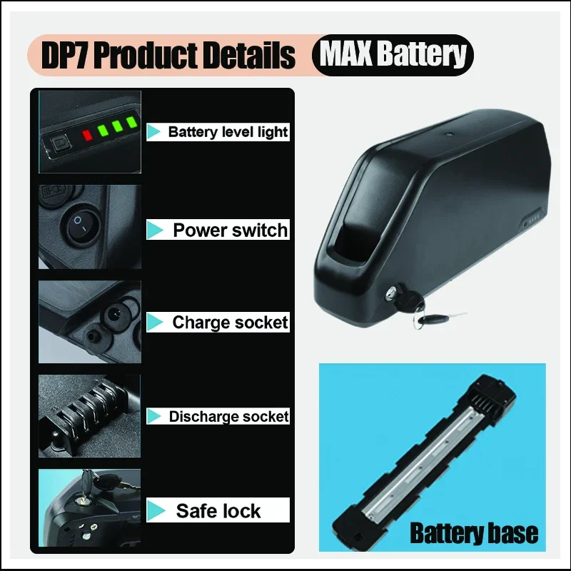 ChampionPolly Ebike 48v50ah Bi - 72V 50Ah 21700 Lithium Battery recension och pris