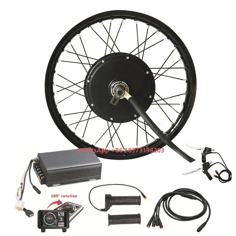 Ebike 48v 72v QS V3 5000w Moto - 72V 100A Sabvoton Controller recension och pris