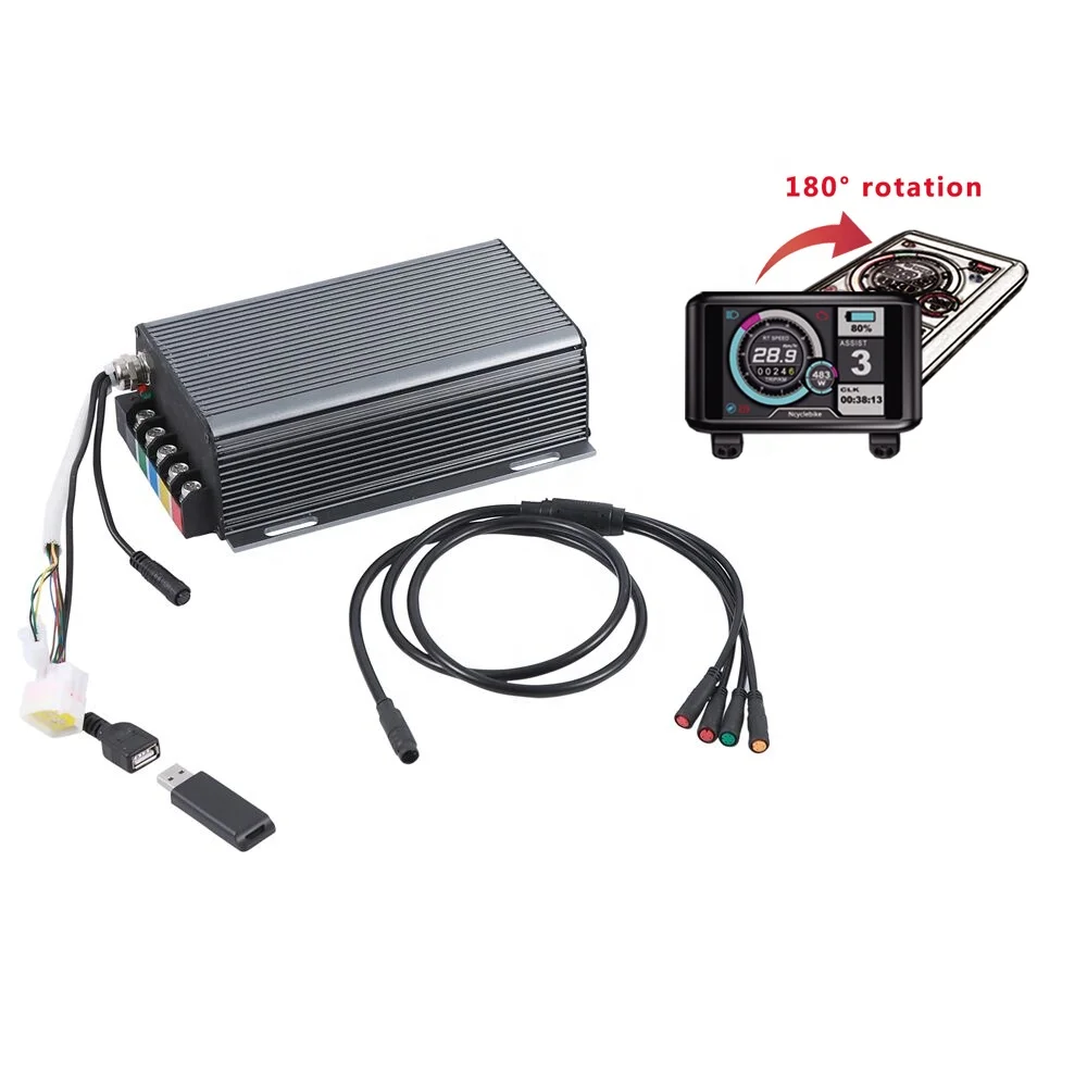 Ebike 48v 72v QS V3 5000w Moto - 72V 100A Sabvoton Controller recension och pris
