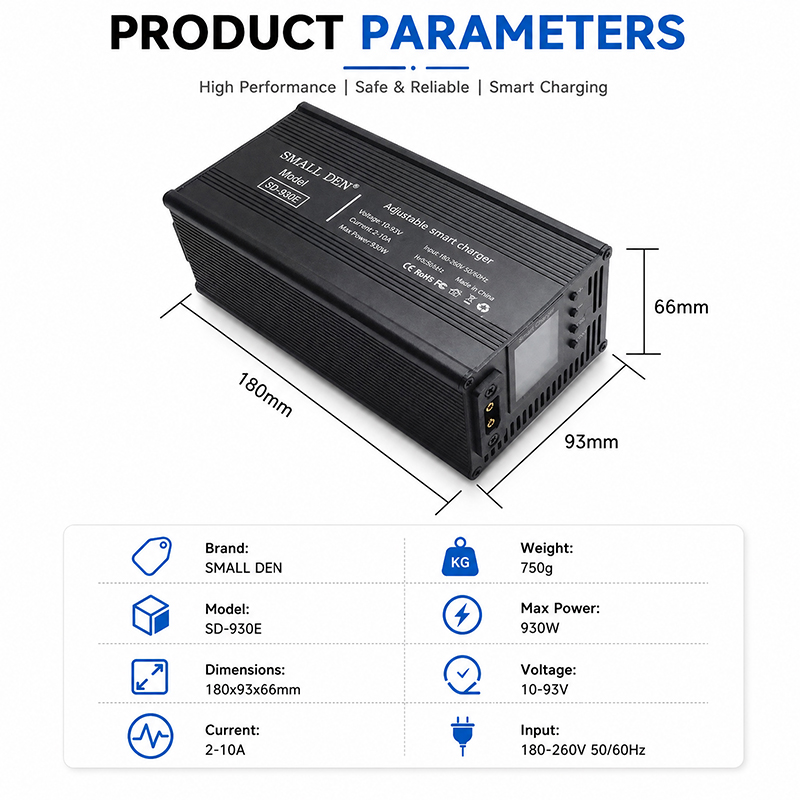 54.6V 67.2V 84V 5A 8A 10A 12A  - 84V 20A Smart Charger recension och pris