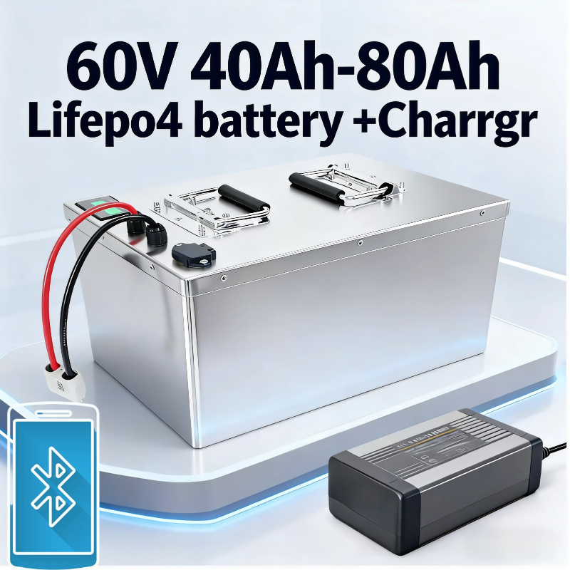60V LiFePO4 Battery 40Ah 50Ah  - 60V 50Ah Electric Scooter Battery recension och pris