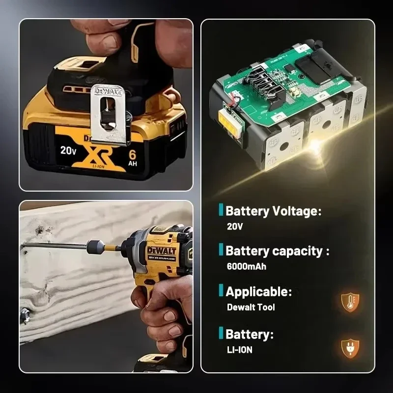 100% Genuine Dewalt 20V Batter - 60V 50Ah Electric Scooter Battery recension och pris