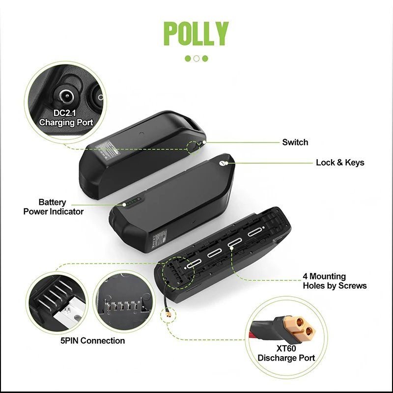 52v50ah Hailong Polly 48V 60V  - 72V 40Ah Lifepo4 Battery Pack recension och pris