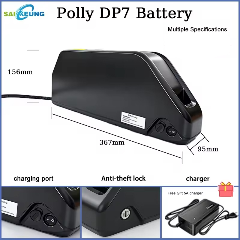 Electric bicycle bike battery  - 72V 50Ah 21700 Lithium Battery recension och pris