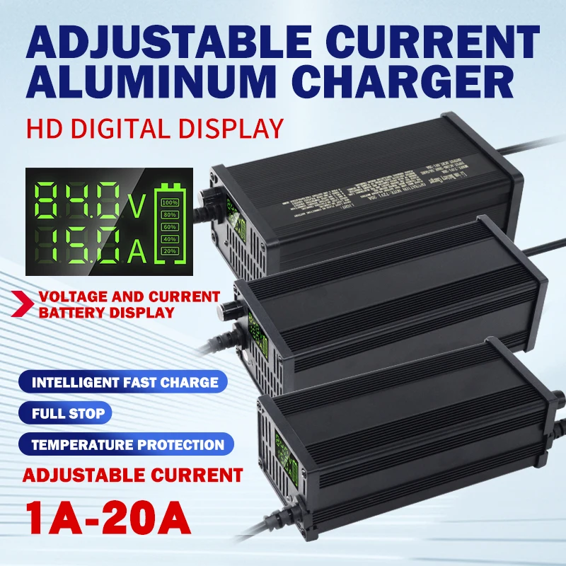 72V Adjustable Lithium Battery - 72V 15A Fast Charger recension och pris