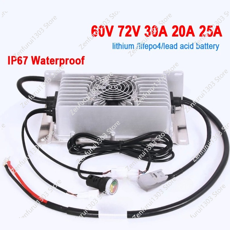 72V 30A 60V 20A  50A 40A Smart - 84V 20A Smart Charger recension och pris